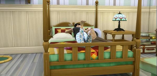  Japanese Son Fucks Japanese Mom After After Sharing The Same Bed